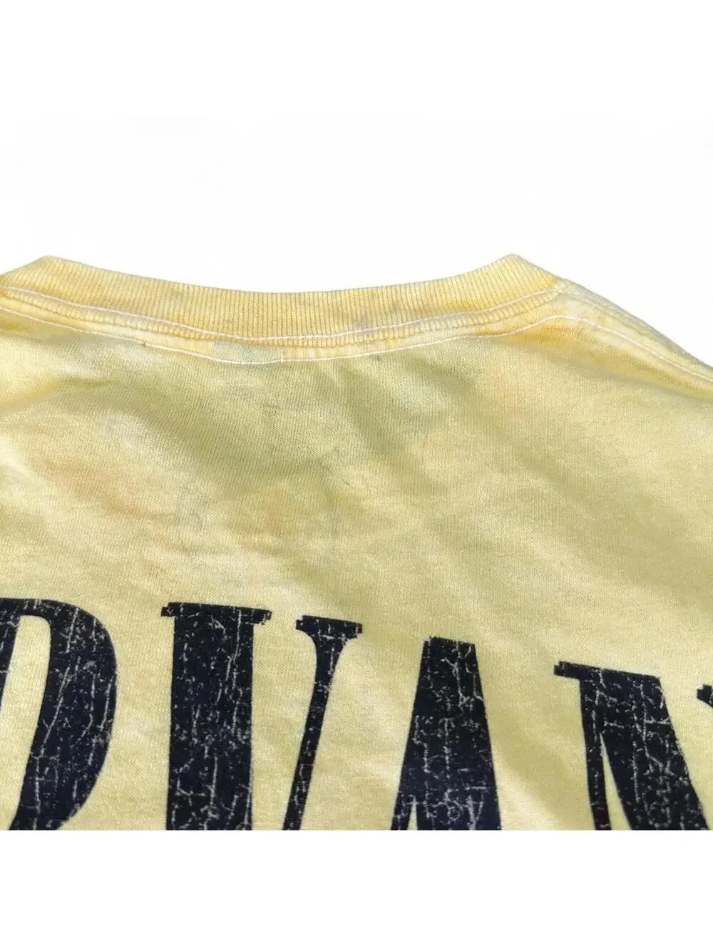 NIRVANA In Utero Yellow Angel Tee - Small